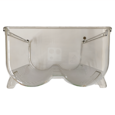 加厚PET 可疊加保溫杯收納杯架 雙格18x20x10.5cm, B5113-2, 1個