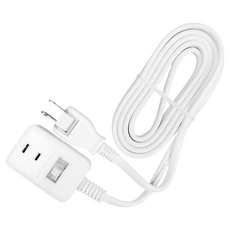 1切3座2P延長線 3孔 PU-2133 0.9m 白色 台灣製 過載斷電保護 可轉向插頭, 1條