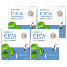 In Nature 自然匯 積雪草舒緩涼感頭皮敷膜 Set 舒緩修護頭皮肌膚, 48ml, 4盒