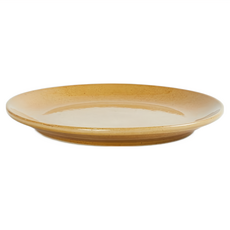 美濃燒 金鈴黃釉 皿 陶瓷盤, 9吋, 1個