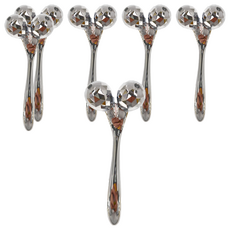 SK 雄碁 雙滾輪按摩棒, 銀色, 6件