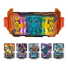 BANDAI 假面騎士GOTCHARD DX變身腰帶&手腕卡片夾 Set (不含電池), 1盒, Multicolor