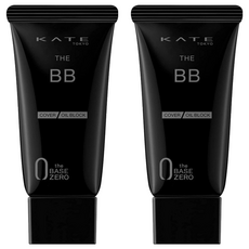 KATE 凱婷 台灣公司貨 零瑕肌密高遮瑕控油BB霜 SPF21 PA++, EX-1, 30g, 2個