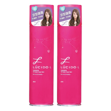 LUCIDO-L 樂絲朵 強力定型噴霧 不僵硬 不黏膩, 291ml, 200g, 2罐