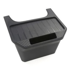 Model Y 後排收納盒 單層 帶蓋板, 1個, 黑色