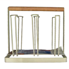 Let's cook 樂司廚品 小鐵杯架, 可搭配M3772 餐具吸水快乾墊, K0417A, 1個