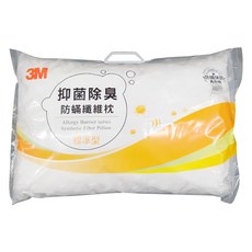3M 抑菌除臭防螨纖維枕 標準型 680g, ANTI001, 1個