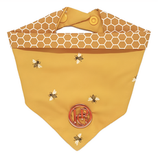 HAPPY GO PUPPY 寵物領巾, L, 大黃蜂, 1條