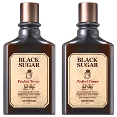 SKINFOOD 男士2X紅糖優質爽膚水 180ml - 亮白, 抗皺, 黑糖萃取, 2瓶