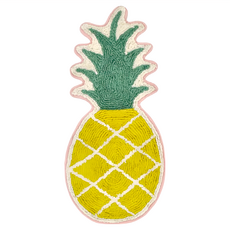 TOMO 日本夏日風情造型腳踏墊, 65 x 30cm, 鳳梨