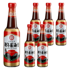 大同醬油 陳年蔭油膏，古法傳承，520g, 6瓶