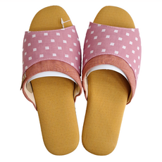 Vero&Nique 維諾妮卡 粉漾文青銅纖維室內拖鞋, 抗菌消臭, 台灣製, 桃紅色, M