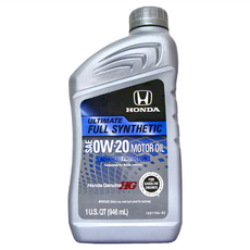 HONDA 本田 FULL SYN 銀罐 0W/20 全合成機油, 946ml, 1瓶