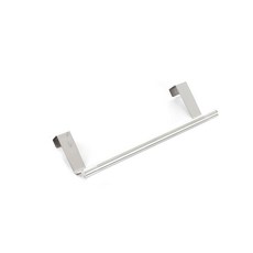 小麥購物 不鏽鋼毛巾桿, 銀色, 3個