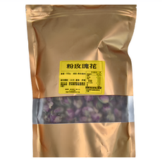 粉玫瑰花, 150g, 無咖啡因, 無茶鹼, 伊朗產地, 1包