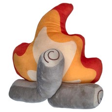 篝火柴火堆小抱枕 (小) 絨毛玩具, 27 x 30cm