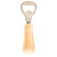 沐慕家居 陶瓷餐具 不鏽鋼 開瓶器 2入, 奶黃色, 2個