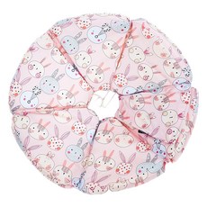 Mon bebe 夢貝貝 輕量防水海綿頭套 脖圍29-33公分, L, 粉紅色, 1個