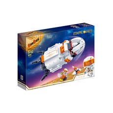 BanBao 邦寶積木 火星探險系列 6420 256PCS, 太空火箭, 1盒
