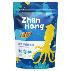 HANXUAN 真夯 阿根廷手絲魷魚條 Q彈厚實 無腥味 多汁不乾燥, 100g, 1包