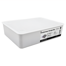 SHIMOYAMA 內衣收納盒 10格, 灰白色, 1個