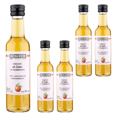 BEAUFOR 堡芙 諾曼地蘋果醋 果香十足 5%低酸度, 250ml, 5瓶