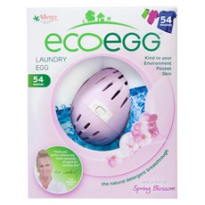 ecoeGG 環保智能潔衣蛋 54次洗滌 粉紫春天花蕾, 粉紫色, 1個