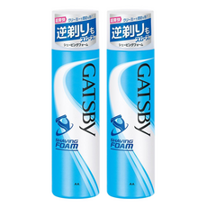 GATSBy 爽快修鬍泡, 190g, 2瓶