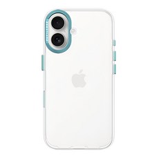 devilcase 手機殼 標準版 相機按鍵版 iPhone 16適用 湖水綠, 1個