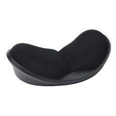 Desk.et 滑鼠手腕墊 高級款, 黑色, 1個