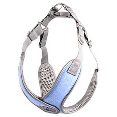 SPUTNIK 斯普尼克 狗狗胸背帶 M 號 藍色 寵物外出舒適首選, 1個