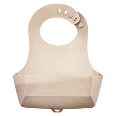 2angels 矽膠鑽石圍兜, 拿鐵, 1件