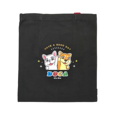 CCHING 青青文具 豆卡 側背袋, 在一起 黑色, 1個