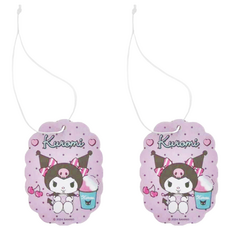 KUROMI 酷洛米 三麗鷗香氛卡 酷洛米食物 SYBK70-3 2個, 2組, 小蒼蘭 Freesia Cologne