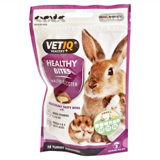 Vetiq Q 小動物營養補充餡餅, 含Omega 3和6脂肪酸, 添加維生素A、D3和E, 適用于寵物鼠、兔, 30g, 1包