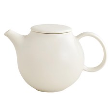 KINTO PEBBLE 茶壺, 白色, 480ml, 1個