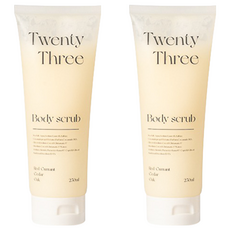 TWENTY THREE 身體磨砂去角質 保濕 深層清潔, 250ml, 2條