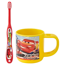 Skater 牙刷牙杯組 0~3歲幼兒款 附牙刷蓋 麥坤, 1組