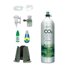 ISTA 伊士達 CO2上開鋁瓶全套組, 1L鋁瓶, 基本型, 帶TUV/DOT安全認證, 1L, 1組