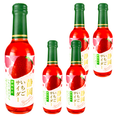 木村飲料 靜岡草莓風味汽水, 240ml, 5瓶