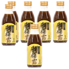 高仰三 黃梅露, 手工採摘, 去籽浸泡, 釀造兩年, 冷熱皆宜飲用, 清涼消暑, 180g, 6瓶