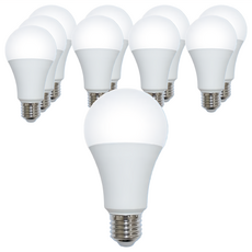 TCP 強凌 13瓦 LED 節能燈泡 1430流明 A21 10顆裝, 黃光色, 1組