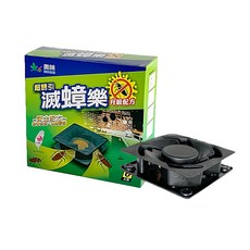 百貨King 滅蟑樂/除蟑屋/殺蟑劑 6個, 18g, 1盒