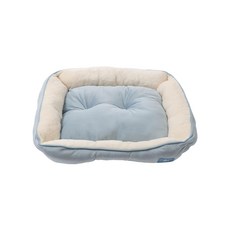 Dogfeet 經典款方型睡床 寵物舒眠墊 柔軟舒適, 天藍色, 1入, m