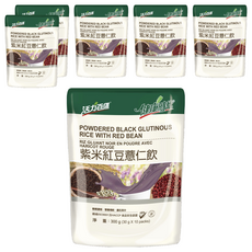 健康時代 紫米紅豆薏仁飲 有糖, 30g, 10包, 6袋