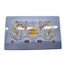 Clover 可樂牌 磁針盒, 塑膠/磁鐵, 尺寸約11x6.8公分, 日本產, 藍色, 1個