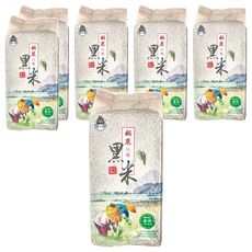 黑米豪 彰化溪州黑米, 800g, 6包