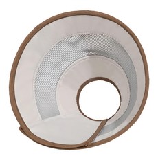 Hidream 寵物網格伊莉莎白頸圈, S, 杏仁米, 1個