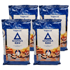 Indofood 小麥麵粉 SEGITIGA BIRU Tepung Terigu C8903, 1kg, 4包