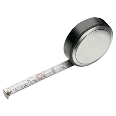 reflects 頑石 霧銀捲尺 鋁 塑料製 直徑4.7x高1.5cm, 2m, 1個